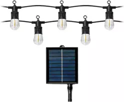 Solarna Saulės energija varoma girlianda 10 m, 10 x LED gijų