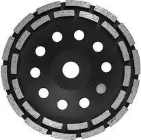 Tarcza Deimantinis šlifavimo diskas 180 x 22,2 x 5 mm, dvigubas segmentas