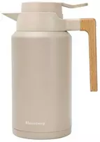 Konferencinis termosas, 2 l, 304 plienas, be BPA, smėlio spalvos, klausberg, kb-9014
