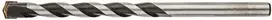 Wiertło 6 x 100 mm betono grąžtas, drugelio formos antgalis