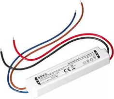 Zasilacz Maitinimo šaltinis LED maitinimo šaltinis, IP67, hermetiškas, 24V, 18W, plastikinis korpusas