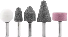 Graphite Rinkinys Šlifavimo akmenų rinkinys, 5 vnt.