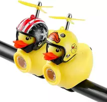 Światło Dviračio žibintas + skambutis, antis šalme, 130lm, 800mAh, 6000K, 2 šviesos diodų tipai (mišrus)