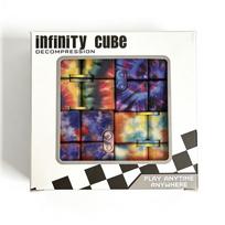 Infinity Magic Cube Starry Sky Square Puzzle Toys Four Corner Maze Toys Children Adult Decompression Relaxing