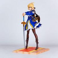 24cm ANE Fate/Stay Night Altria Pendragon Saber Anime Figure PVC Statue Desktop Ornament Collectible Toy Adult Anime Fans Gift