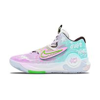 Nike KD Trey 5 X Iridescent Cyan Purple Wear resistant And Lightweight Mid top Basketball Shoes Men's Light Purple DJ7554-014(Team407-) 42.5