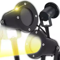 2x 2 x LED sodo šviestuvai, įleidžiami prožektoriai su laidu sodui, metaliniai, IP65