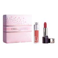 DIOR Lipstick Two-piece set: Blue Gold Lipstick 720 + Lip Plumping Gloss 018 mėlyna
