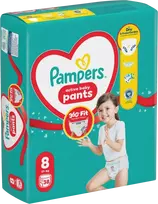 Pampers Active Baby Pants Sauskelnės, 8 Dydis, 38 vnt.