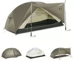 Palapinė mongar pro 2 20d cnk2550ws037-caramel ruda NATUREHIKE