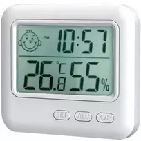 RTO termometras, higrometras, elektroninis zondas, meteorologinė stotelė, jutiklis, laikrodis