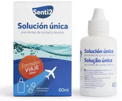 Valymo skystis Senti2 Única 60 ml Hialurono rūgštis Vandeninis tirpalas