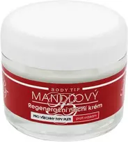 Vivaco Body Tip Night Kreminis naktinis veido kremas su migdolų aliejumi, 50 ml