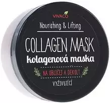 Vivaco maitininantis & Lifting Collagen Mask collagen mask for face and décolleté 100 ml