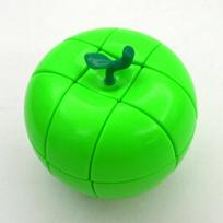 Fruit Apple Magic Cube Professional Speed Puzzle Twisty Antistress Educational Toys Packing Cubes Cubo Magico Educ Cube Puzzle žalia