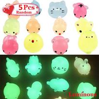 50-5 vnt Kawaii Squishies Mochi Anima Squishy žaislai vaikams Antistresiniai kamuoliukai suspaudžiami vakarėliui, skirti įtampą mažinantiems žaislams gimtadienio proga