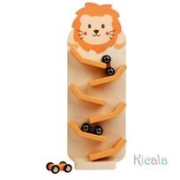 Car Ramp Toy Car Slide Cognitive Development Race Track Gliding Car Toy Hand Eye Coordination Game Early Educational Toy liūtas