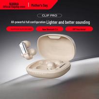 NANK ClipPro Open-Ear Clip Bluetooth Headphones chaki