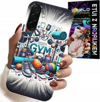 Etui Do Samsung Galaxy A56 5G - Siłownia Gym Fitness Sport Case + Szkło
