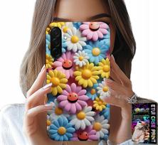 Etui Do Samsung Galaxy A56 5G - Kolorowe Kwiatki, Stokrotki Futerał Case