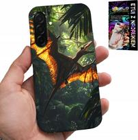 Etui Do Samsung Galaxy A56 5G - Dino Dinozaur Pterodaktyl Futerał Plecki