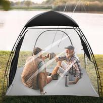 Clear PVC Tent: Windproof, Rainproof, Warm Camping/Fishing Sunroom