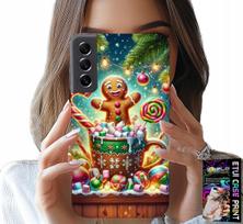 Etui Do Samsung Galaxy S21 Fe - Piernik Pierniki Świąteczne Wzory +Szkło