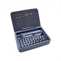 40-in-1 Cross Universal Ratchet & Socket Screwdriver Tool Set, Multi-functional with High Hardness for Home Use