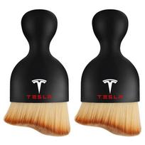 Car Interior Cleaning Soft Brush Tool Dust Remover For Tesla Model 3 Model S Model X Model Y Roadster Bonina Coil Accessories