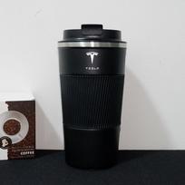 Stainless Steel Coffee Cup Office Mug Car Logo Water Cups For Tesla Model 3 Model S Model X Model Y Roadster SpaceX Car Sticker juoda