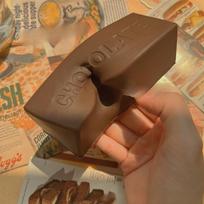 Minkštas braškių ir šokolado putplasčio spaudomas žaislas Streso malšinimui Lėtai keliantis Sensorinis fidget žaislas nerimui, ADHD, autizmui Vaikams