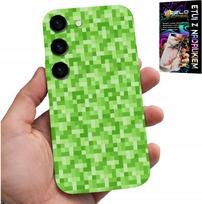 Etui Do Samsung Galaxy S23 Plus - Wzory Z Gier Z Gry Piksel Piksele Plecki