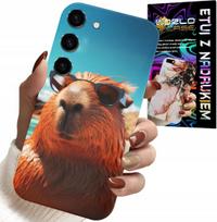 Etui Do Samsung Galaxy S23 Plus - Słodka Kapibara, Capibara Case + Szkło