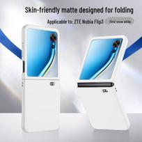 Matte Pure Color Scratch-Resistant Phone Case for ZTE Nubia Flip3 Nubia Flip3