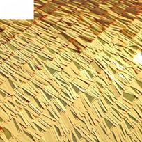 50x130cm Long Spike Sequins Silver Embroidery Mesh Fabric for Costume Dress DIY Silver Iridescent Sword Shape Sequin Material 50x130cm