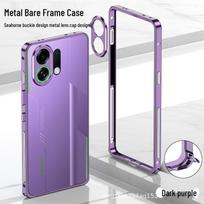 OPPO K13Turbo/Pro Seahorse Buckle Metal Frame Drop-Proof Phone Case K13Turbo [Frame + Lens]