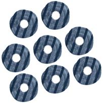 8 Reusable Robot Vacuum Mop Pads Heavy Duty Material Strengthened Scrubbing Power Universal Compatibility 1