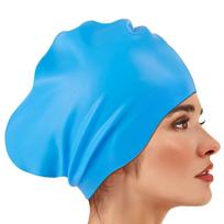 Soft Silicone Swim Headgear Thicken Design Snorkeling Cap Surfing Hat Waterproof Swim Cap  Shower Style 11
