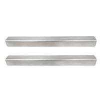 Rustproof Kitchen Cabinet Protectors Modern Kitchen Drawer Guards Upgrades for 3/4 Inch Door Drawer Edges Defense 11in