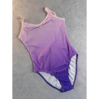 Gradual change color high elastic sling body suit children's gymnastics suit dance suit ballet body suit la la exercise performance suit 100