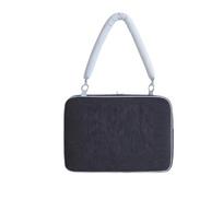14 Inch Laptop Bag Protective Sleeve Carrying Case with Handle Lightweight Durable Material for Notebook Computer Storage and Transport one size tamsiai mėlyna