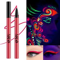 8 colors 1PC face body painting 1PC UV Light Neon Face Paint Art Korean Makeup blue green waterproof christmas party body paint