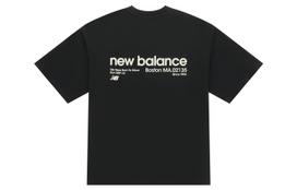 New Balance Shifted T Shirt Unisex Black AMT52300-BK L