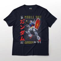 Mobile Suit Gundam RX-78-2 'White Devil' Anime Mecha Graphic Cotton T-T-Shirt 4XL
