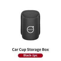 Leather Car Door Cup Holder Organizer Storage Bin Drink Rack Auto Cup Holder Car Interior Accessories For Volvo XC40 XC60 XC70 X