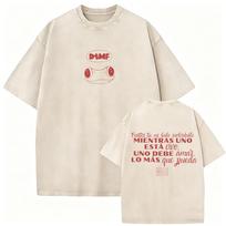 Skalbti Vintažiniai Raperio Bad Bunny Debi Tirar Mas Fotos DTMF Merch Marškinėliai Vyriški Moteriški Drabužiai Hip Hop Mada Per dydžio Marškinėliai S