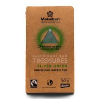 Makaibari Silver Darjeeling Loose Leaf Green Tea Bags USDA Certified Premium Tea 25 Tea Bags 50 g Everyday Brew