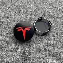 4Pcs Car Hub Cover Wheel Center Cap Decoration Accessories For Tesla Model-Y Model-3 Model-X Model-S Cybertruck Roadster SpaceX
