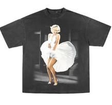 Vintažiniai Marilyn Monroe Grafiniai Marškinėliai, Juokingi Filmai Madingi Unisex Marškinėliai, Dovana Vyrams S black