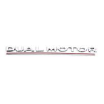 Tail Logo for Tesla Model 3 Y S X DUAL MOTOR Letters Emblem 3D Auto Styling Fender Badge Emblems Model3 Decoration Accessories sidabras